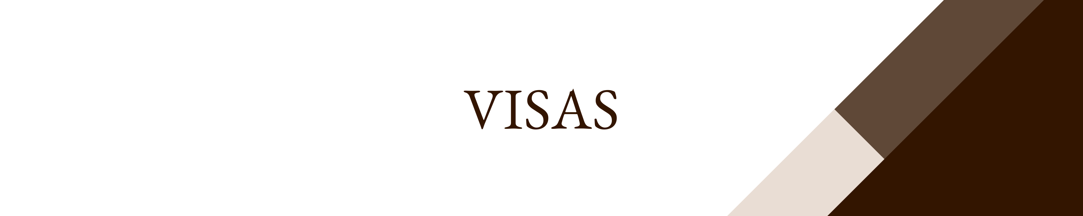 Visas Header